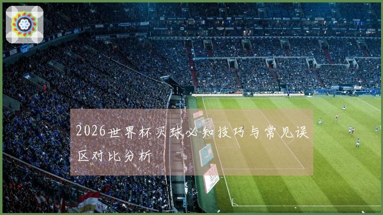 2026世界杯买球必知技巧与常见误区对比分析
