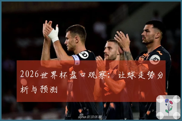 2026世界杯盘口观察:让球走势分析与预测